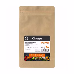 Natusat Chaga Pulver 100g