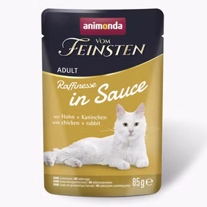 Animonda Vom Feinsten Raffinesse in Sauce mit Huhn und Kaninchen 85g