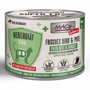 MACs Cat Vetcare Nierendiät Rind Pute 6x200g