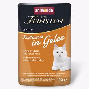 Animonda Vom Feinsten Raffinesse in Gelee reich an Huhn mit Pute 85g