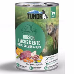 Tundra Dog Hirsch Lachs Ente 6x400g