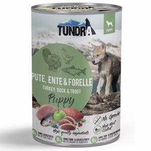 Tundra Puppy Pute Ente Forelle 6x400g