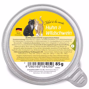 GranataPet Filet à la carte Huhn Wildschwein 85g