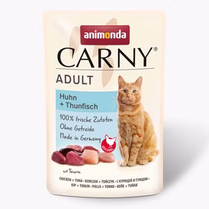 Animonda Carny Huhn und Thunfisch Frischebeutel 85g