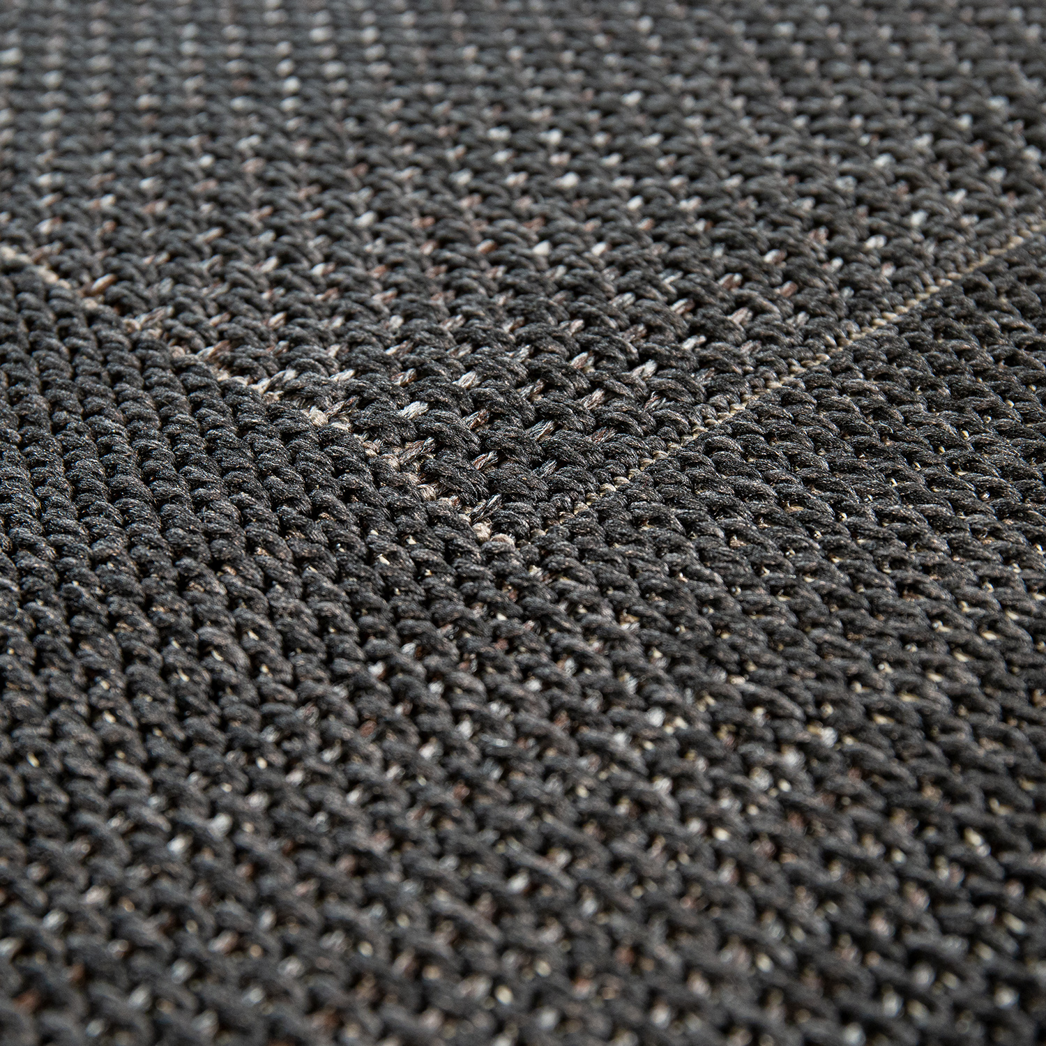 In- & Outdoor-Teppich Für Balkon U. Terrasse, Flachgewebe Mit Bordüre