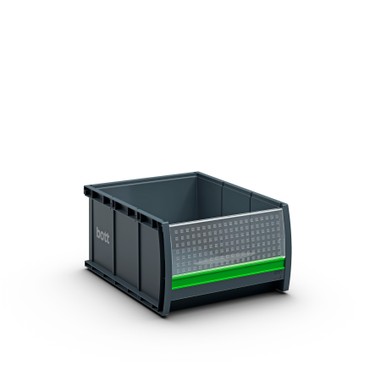  bottBox L3X mit Sichtfenster VE 6, und Beschriftungsclip  