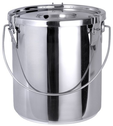  CONTACTO 3011 007 Transporteimer 6 5 l Edelstahl Gastro Restaurant Küche Profi   