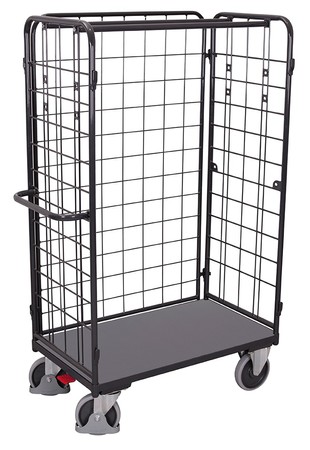  Paket-Dreiwandwagen hoch, RAL 7016 RAL 7016 Anthrazitgrau  