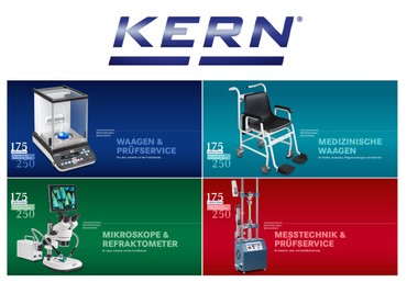  KERN TVL. Manueller Prüfstand eine Führungssäule Max 500 N 230 mm Labor   