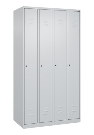  C+P Spind Classic PLUS, 4 Abteile, 1850x1000x500mm, 7035/7035  