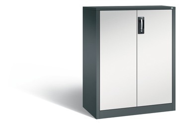  C+P Büroschrank Acurado, H1200xB930xT400mm, 7016/7035  