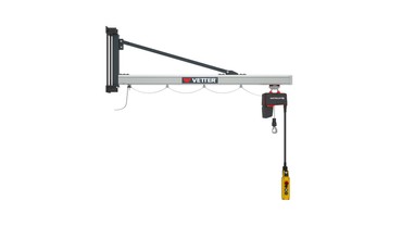  Vetter Krantechnik Typ UW - 180°, inkl. Lagerkonsole, Kettenzug - UW0,8-3,9+SiXX1F-BL  