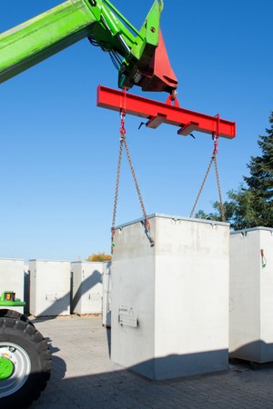  Balken-Traverse BT 3005, lackiert, Feuerrot  
