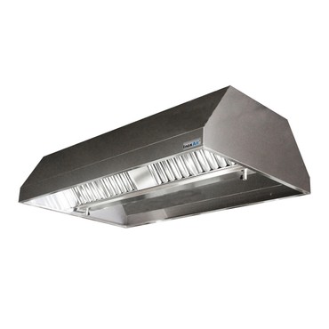  InoxAir Deckenhaube, 4.000 x 2.400 x 450mm, 2-teilig  