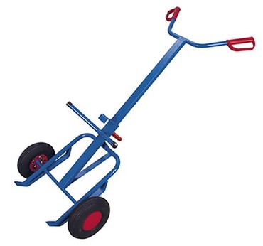  Fasskarre RAL5010 Enzianblau Fasswagen Fasstransporter Fasstransportkarre  