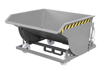  Spänebehälter SKM 75 lackiert RAL7005 Mausgrau Stapler Anbaugerät  