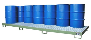  Auffangwanne 12 lackiert RAL6011 Resedagrün Umwelt Lagertechnik  