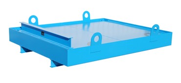  Containerwanne CW 1 lackiert RAL5012 Lichtblau Umwelt Lagertechnik  