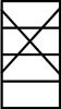  Mittelschweres Fachboden-Steckregal Anbauregal mit 5 Holzverbundböden, HxBxT = 2000 x 1000 x 300 mm  