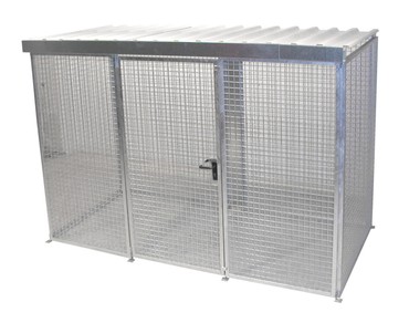  Gasflaschen-Container Typ GFC-M GFC-M4/D, feuerverzinkt  