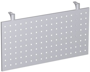  Knieraumblende gelocht für 90° Verkettungsplatten, Silber  