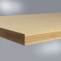  Werkbankplatte Multiplex geölt, BxTxH = 1500 x 700 x 40 mm  