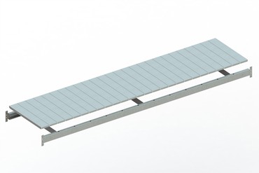  MR Zusatzboden 2600 x 650 vzk kpl. mit Stahlpaneele MINI-RACK   