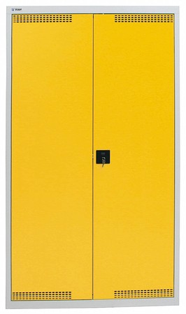  Umweltschrank SR-5, RAL 7035/1003, 7 Auffangwannen, 3 Schubladen (3x100 mm)  