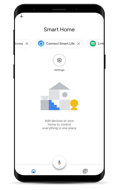 Google Home - Smart Life connection