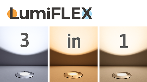 LumiFLEX mit drei einstellbaren Lichtfarben