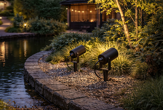 KALOA Erdspieße im Garten