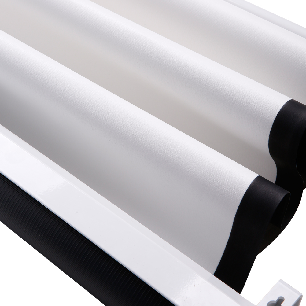 Beamer Leinwand Rolloleinwand Full-HD Heimkino Rollo Präsentationswand Projektor