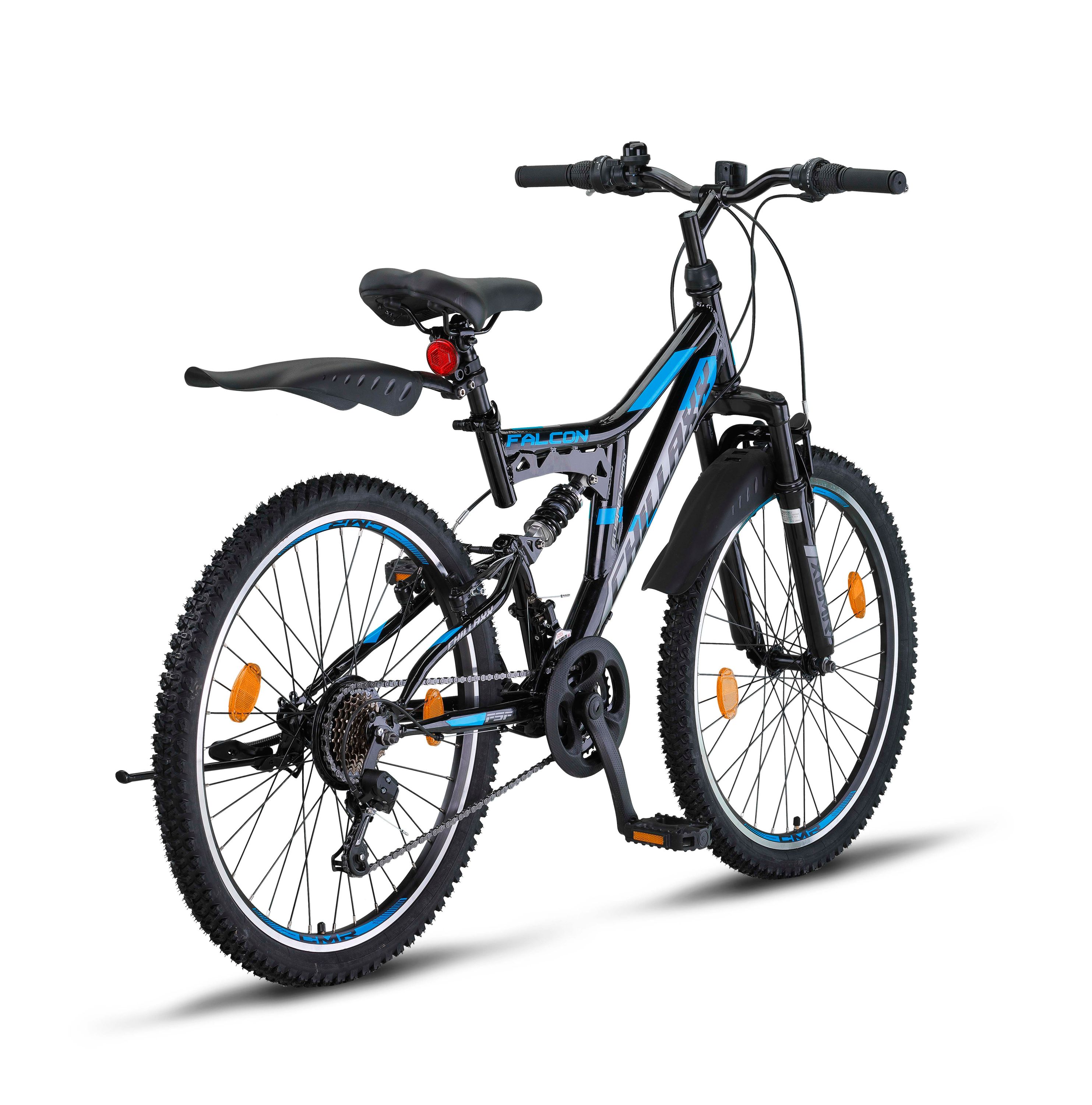 Schwarz-Blau V-Bremse / 24 Zoll