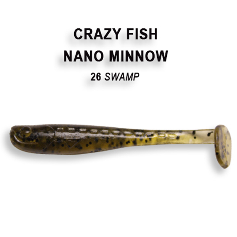 Crazy Fish Nano Minnow 4,0 cm, 8 St. pro Pack | thinkbig.fish