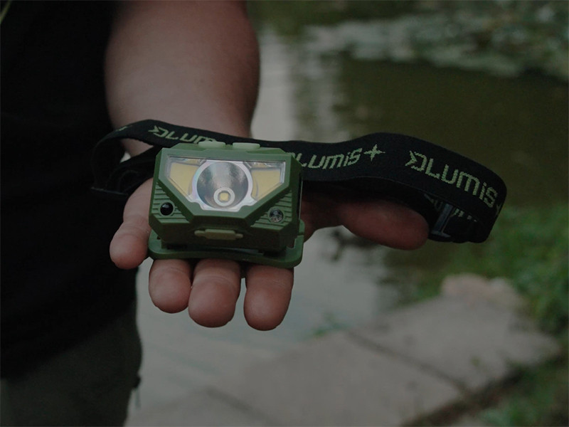 Delphin Stirnlampe LUMIS, Wiederaufladbar mit 220 Lumen