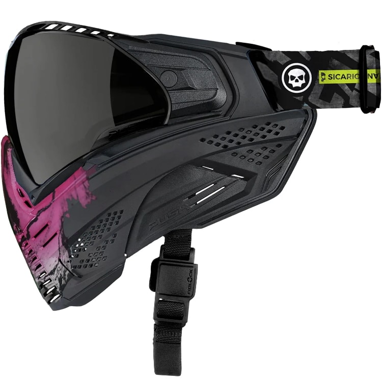 ドラ猫　Infamous X Unite pushマスク INFAMOUS PUSH UNITE GOGGLE- GREY HEADHUNTER - Infamous Paintball