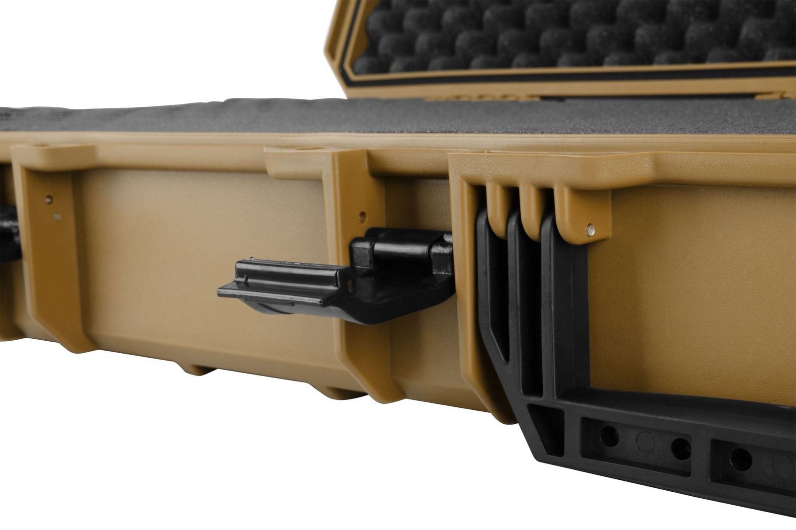 MAX Tactical Hard Case Waffenkoffer 120 X 33 X 11,5 Cm Waben Schaumstoff Oliv
