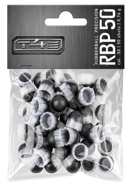 100 Rubber Balls .68 Cal Umarex T4E Less Than Lethal Hard Riot Home De