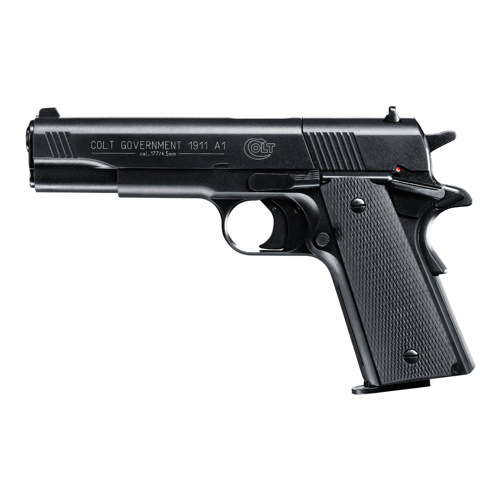 Colt Government 1911 A1 4.5 mm (.177) Diabolo - Black | ID Paintball