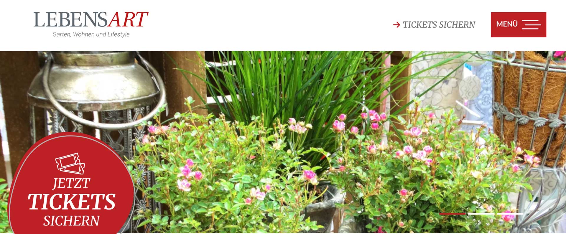 Gartenmesse LebensArt auf dem Landgestüt Redefin