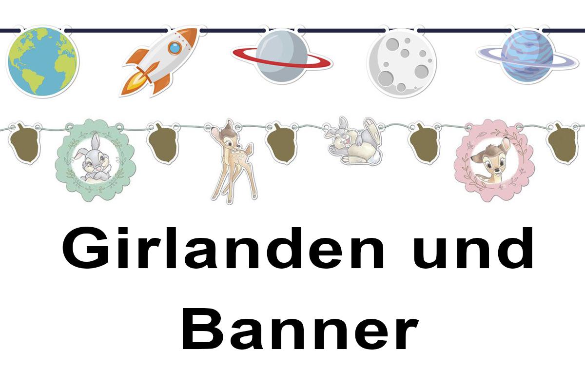 Girlanden/Banner