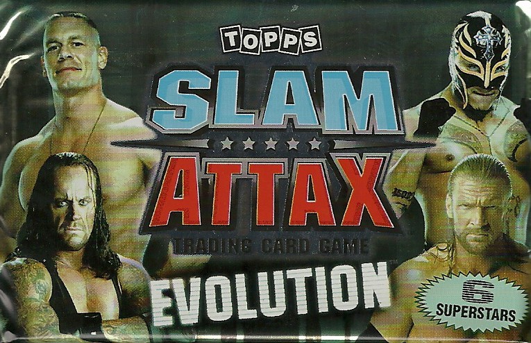 Topps - Slam Attax Evolution - ein (1) Booster Topps - Slam Attax Evolution - ein (1) Booster