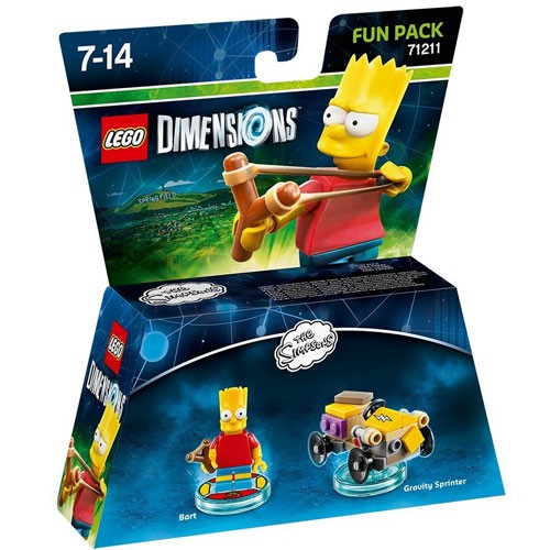 LEGO Dimensions Bart Fun Pack (The Simpsons) (71211) LEGO Dimensions Bart Fun Pack (The Simpsons) (71211)