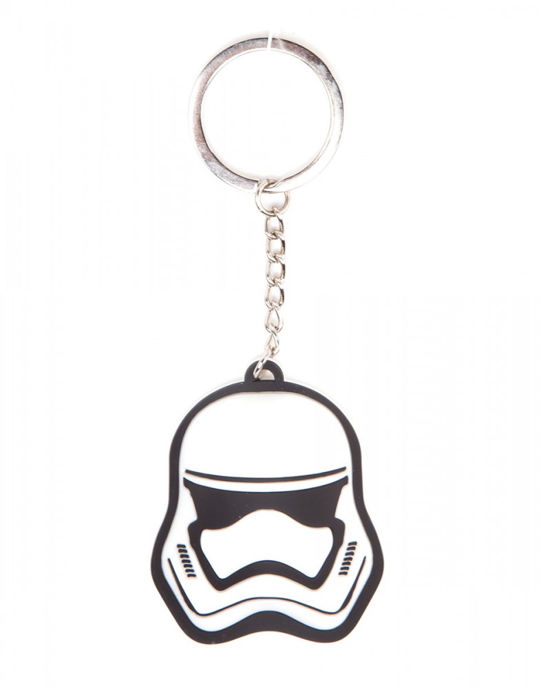 Star Wars Stormtrooper Rubber Keychain 3D Star Wars Stormtrooper Rubber Keychain 3D