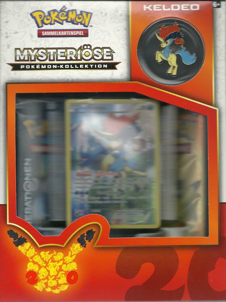 Pokémon Cards Mysteriöse Keldeo Kollektion Pokémon Cards Mysteriöse Keldeo Kollektion