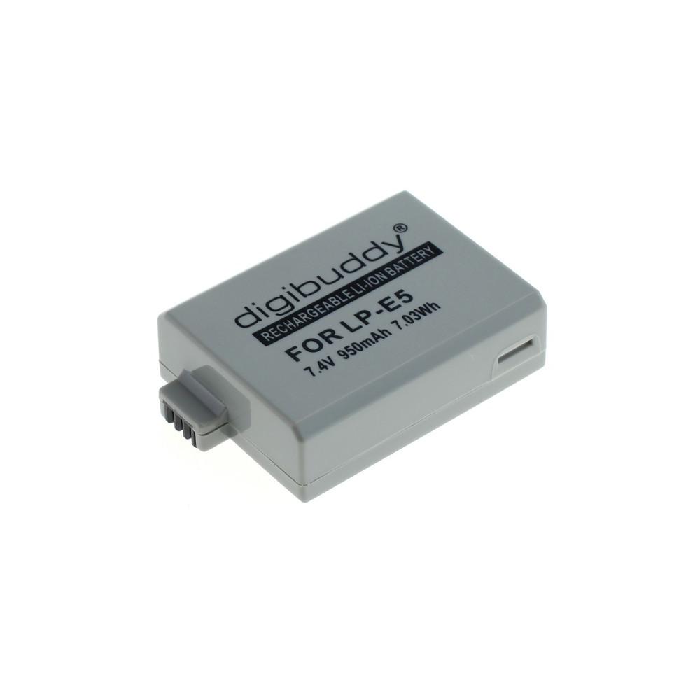 digibuddy Akku kompatibel zu Canon LP-E5 Li-Ion digibuddy Akku kompatibel zu Canon LP-E5 Li-Ion
