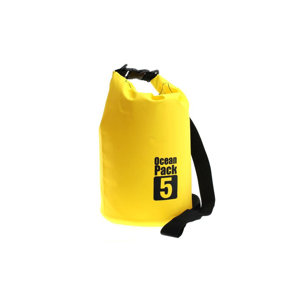 OTB PVC-Tasche / Ocean Pack / Outdoor Tasche / Dry Bag - 5L - gelb OTB PVC-Tasche / Ocean Pack / Outdoor Tasche / Dry Bag - 5L - gelb