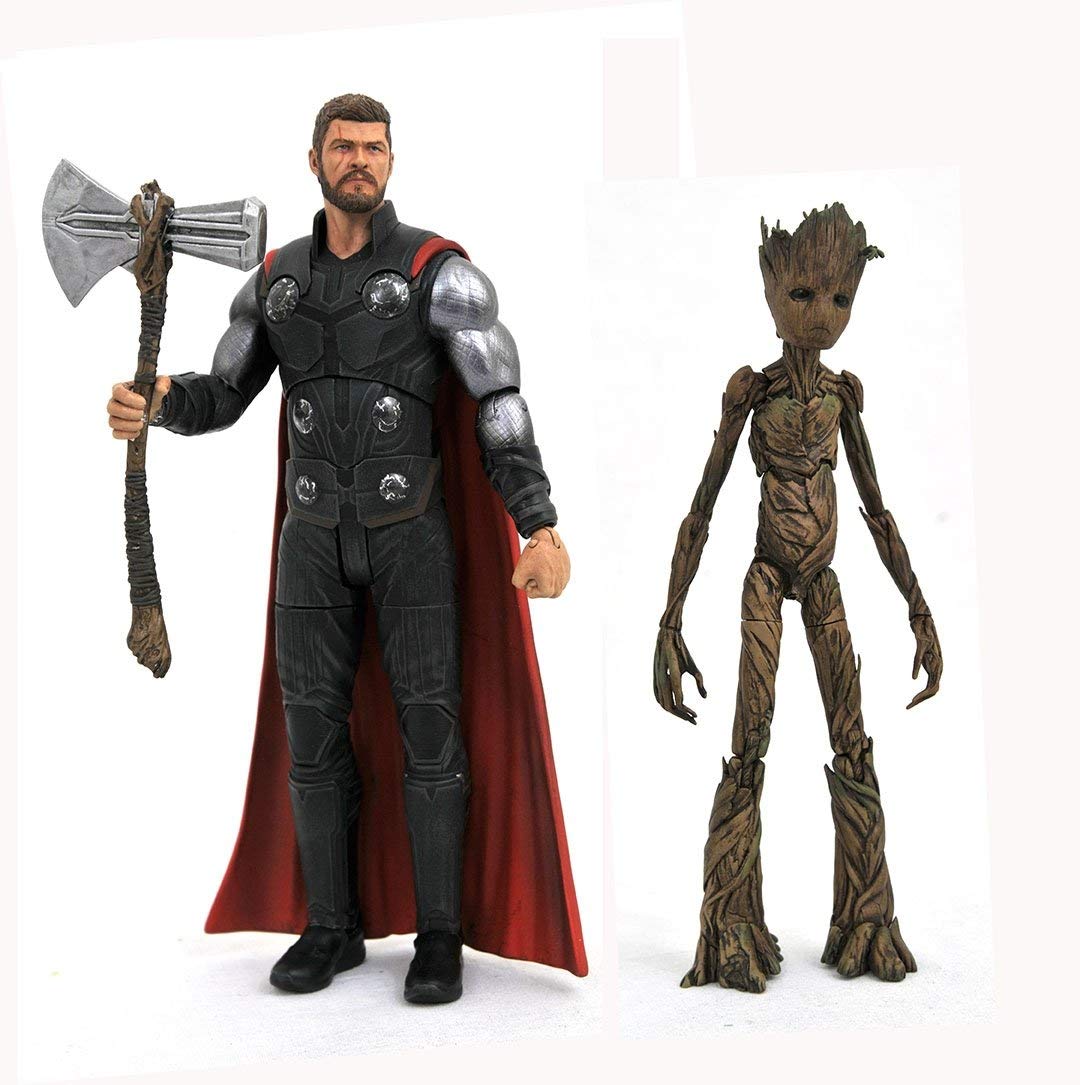 Marvel Select - Avengers 3 Thor & Groot Marvel Select - Avengers 3 Thor & Groot