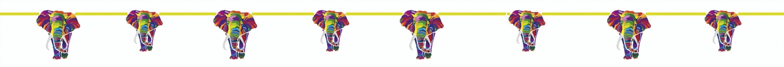 Elephant Girlande 2,3m