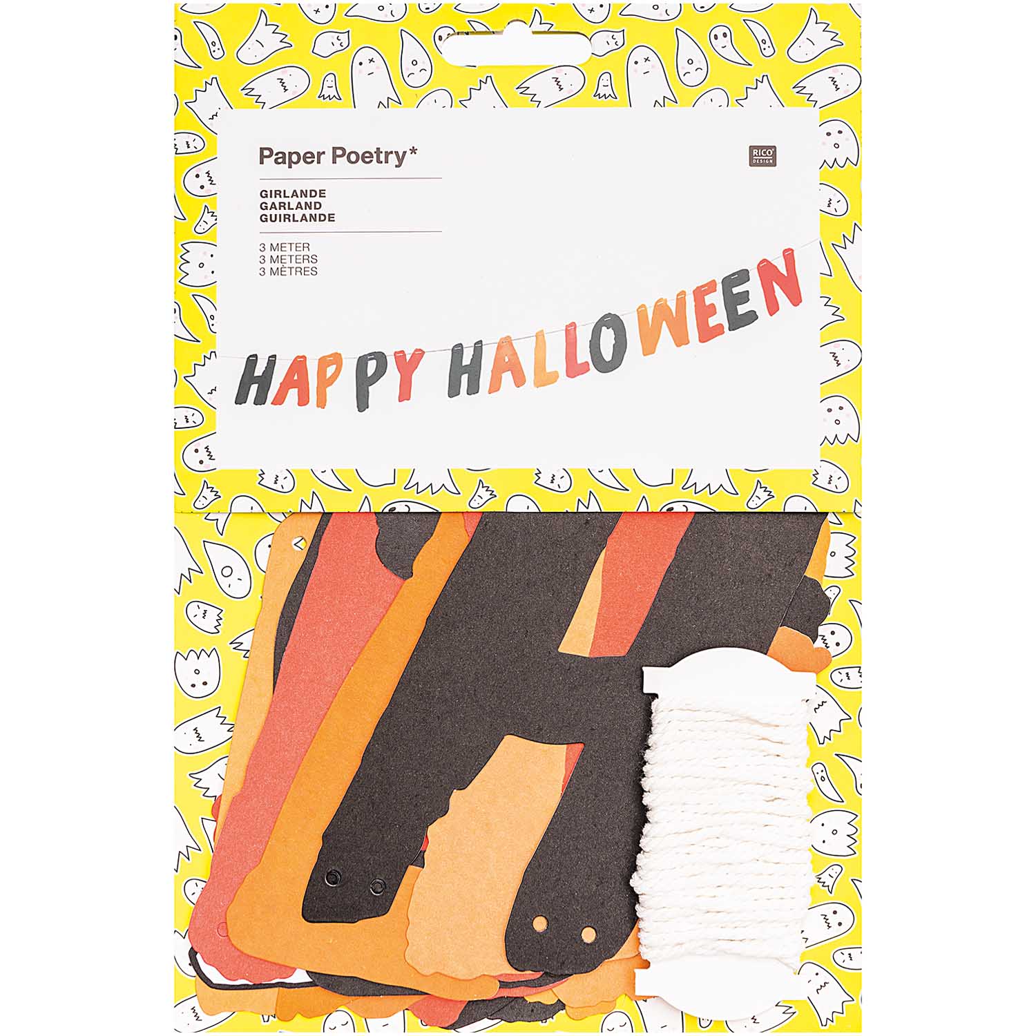 Girlande Happy Halloween 3 Meter